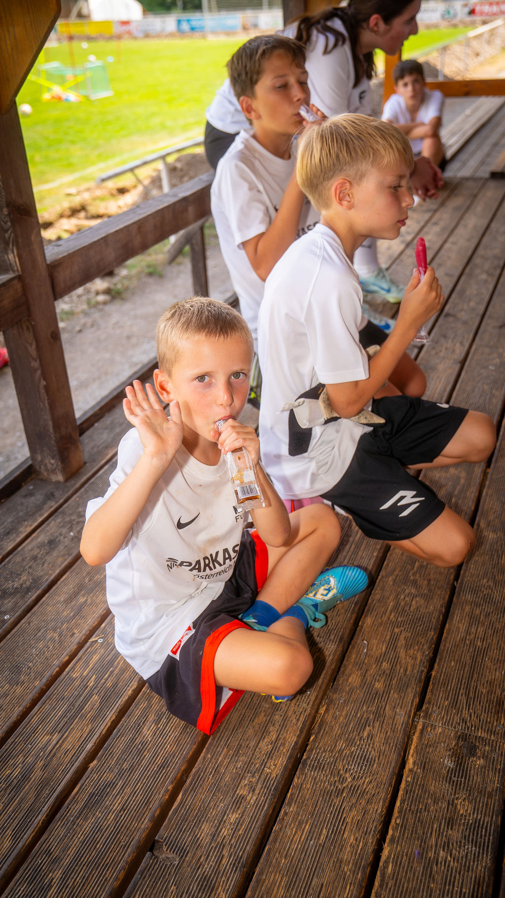 Pause im Sommercamp